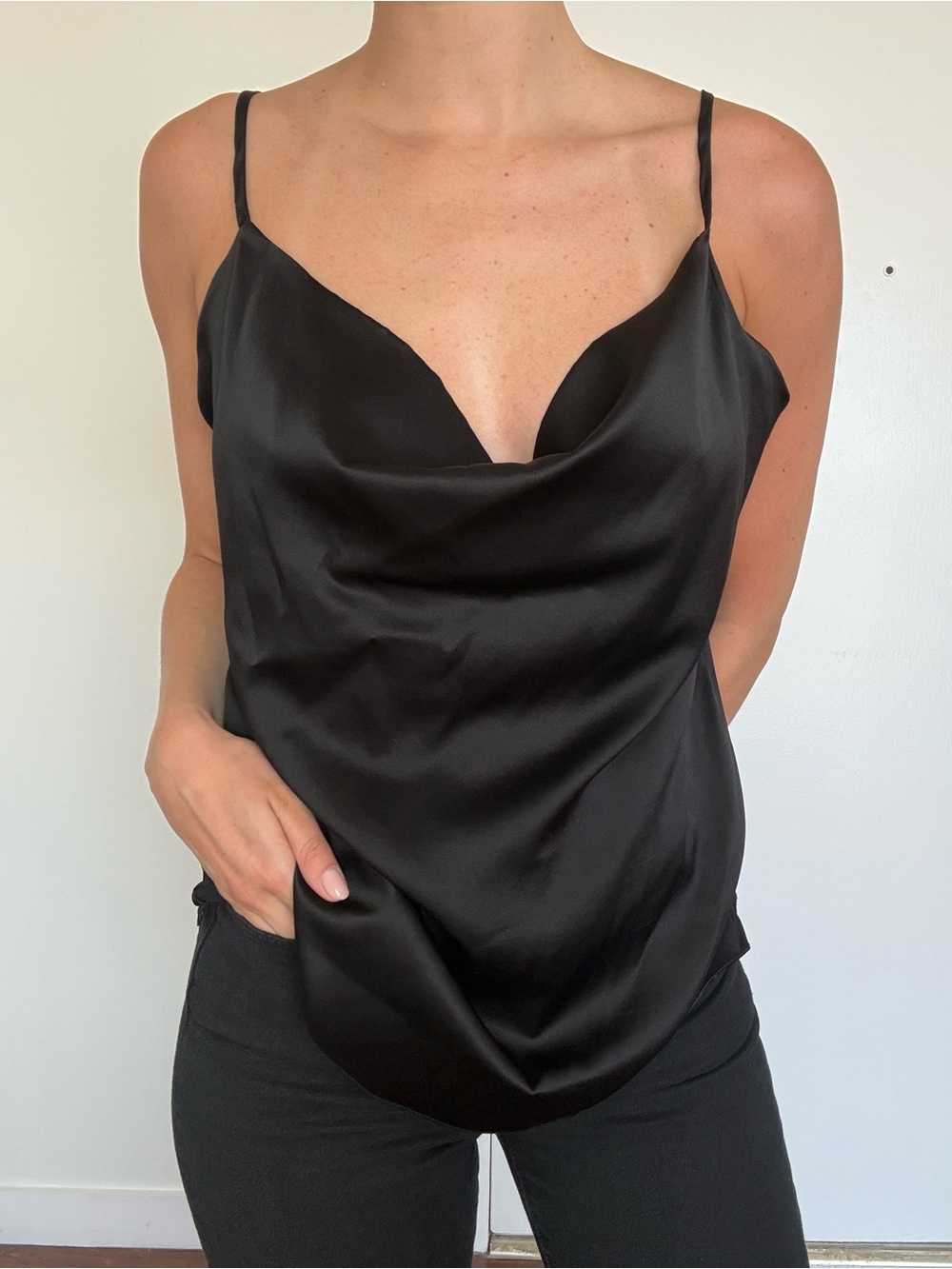 Silksilky silk Tank Top